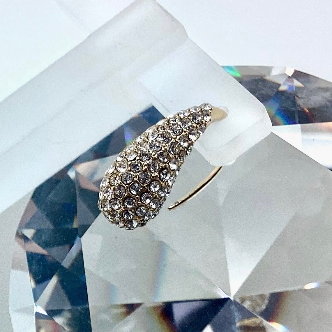 Premium Teardrop Crystal Earrings