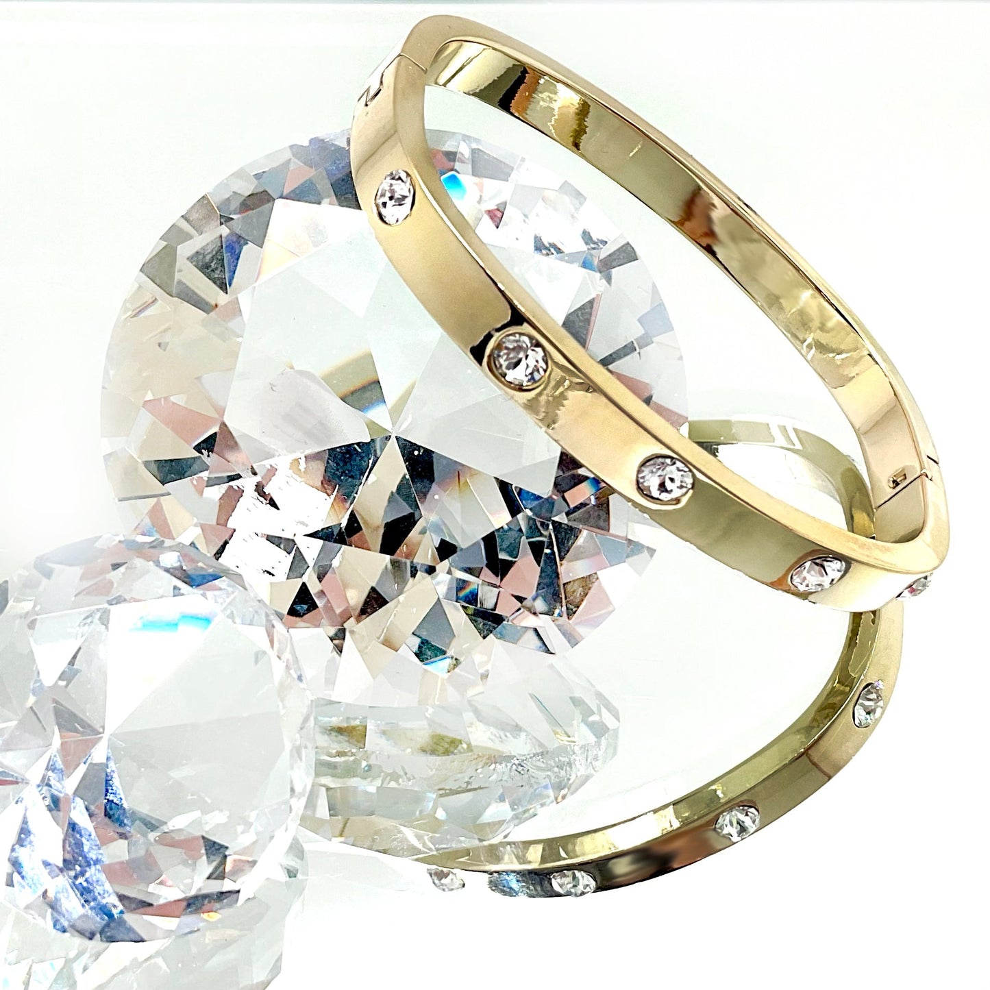 Premium Crystal 7mm Width Bangle