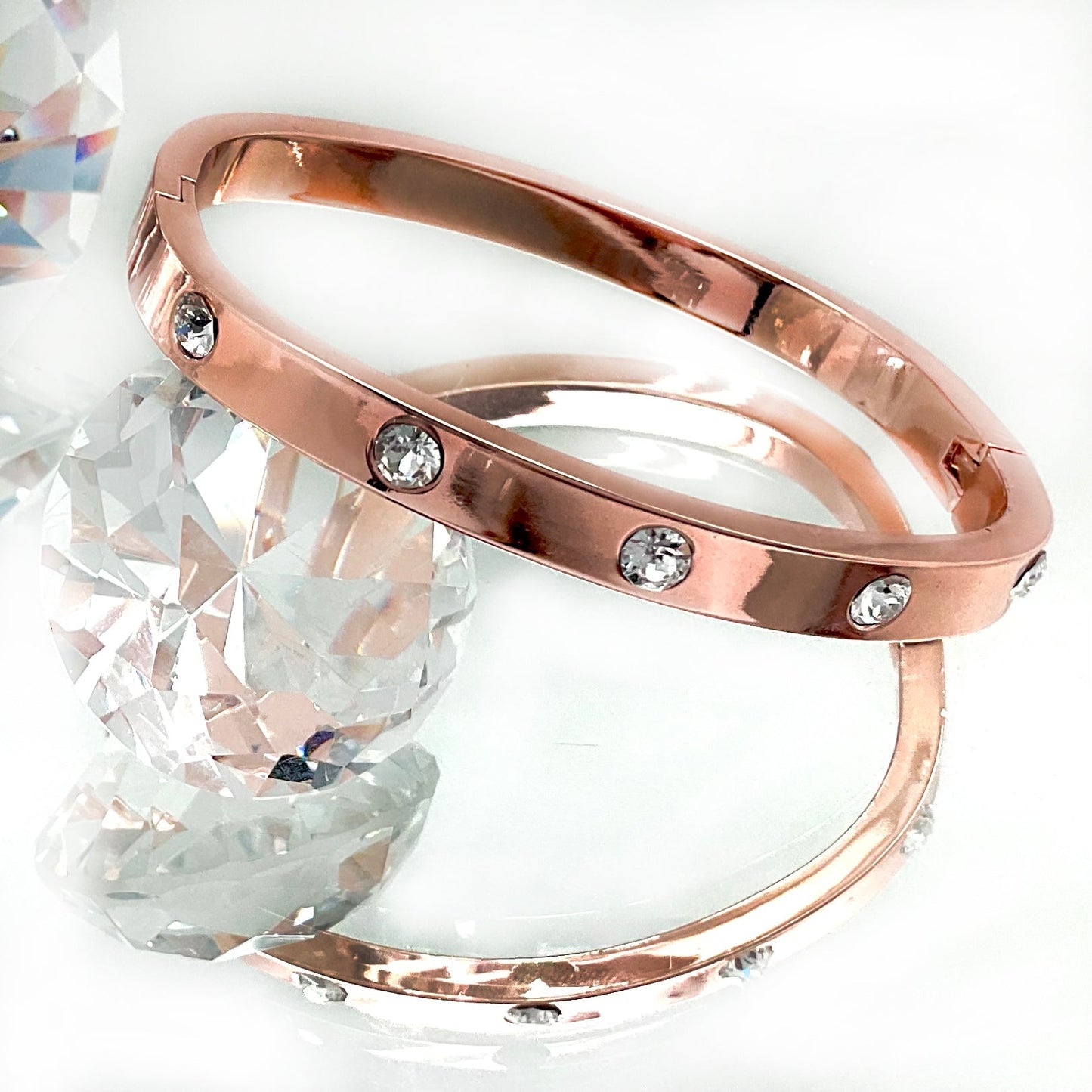 Premium Crystal 7mm Width Bangle