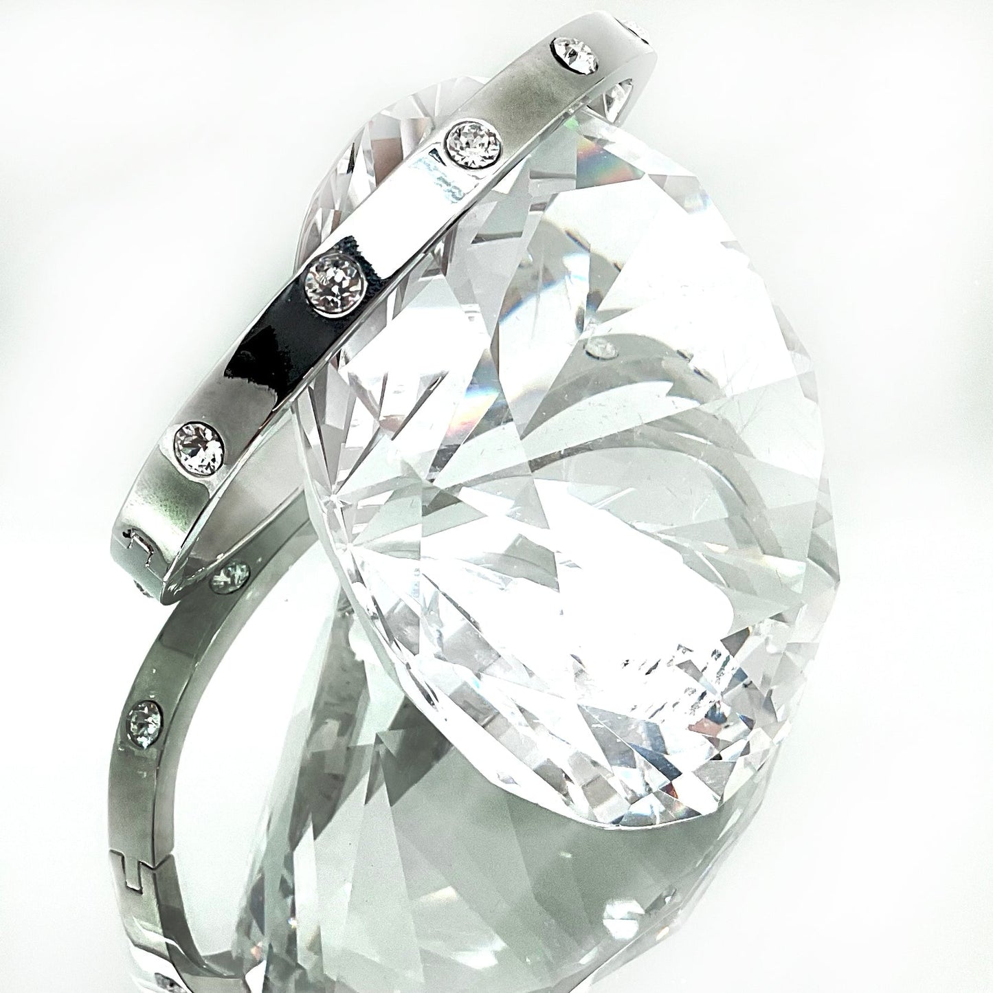 Premium Crystal 7mm Width Bangle