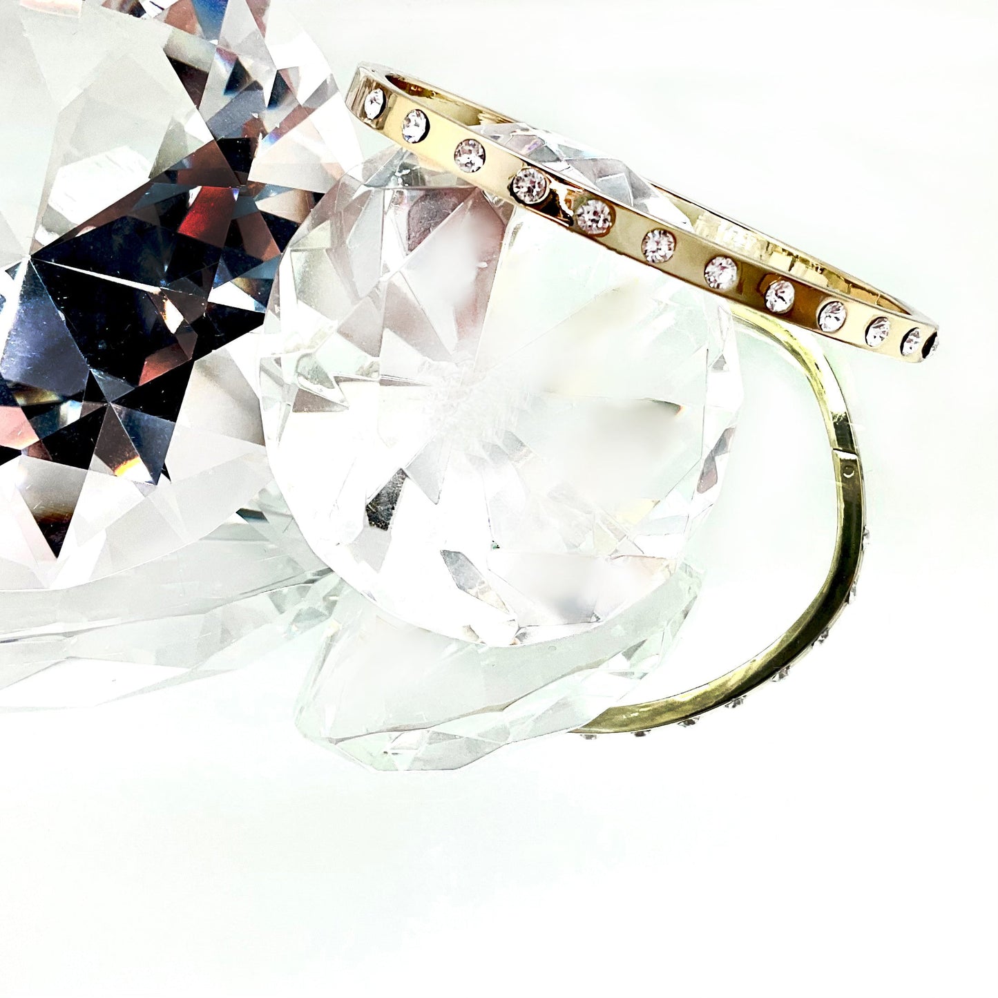 Premium Crystal 4mm Width Bangle