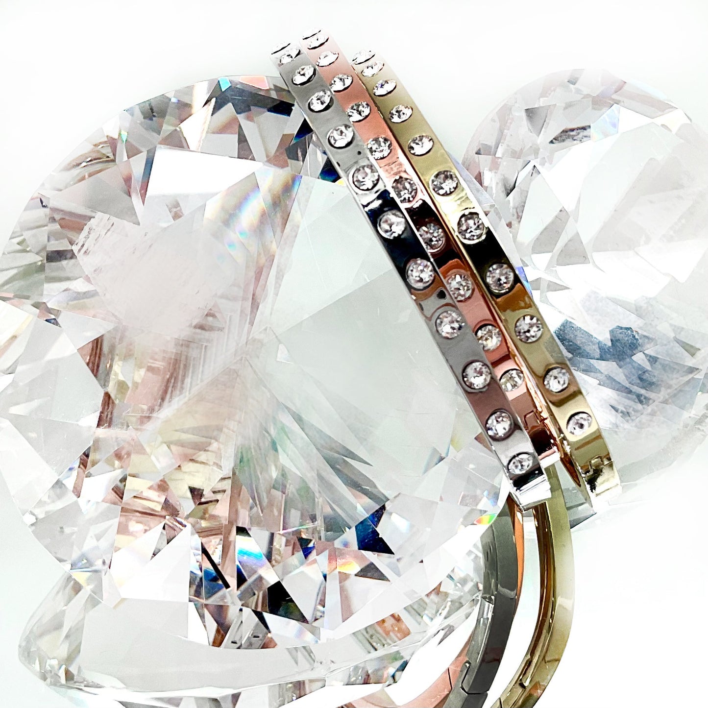 Premium Crystal 4mm Width Bangle