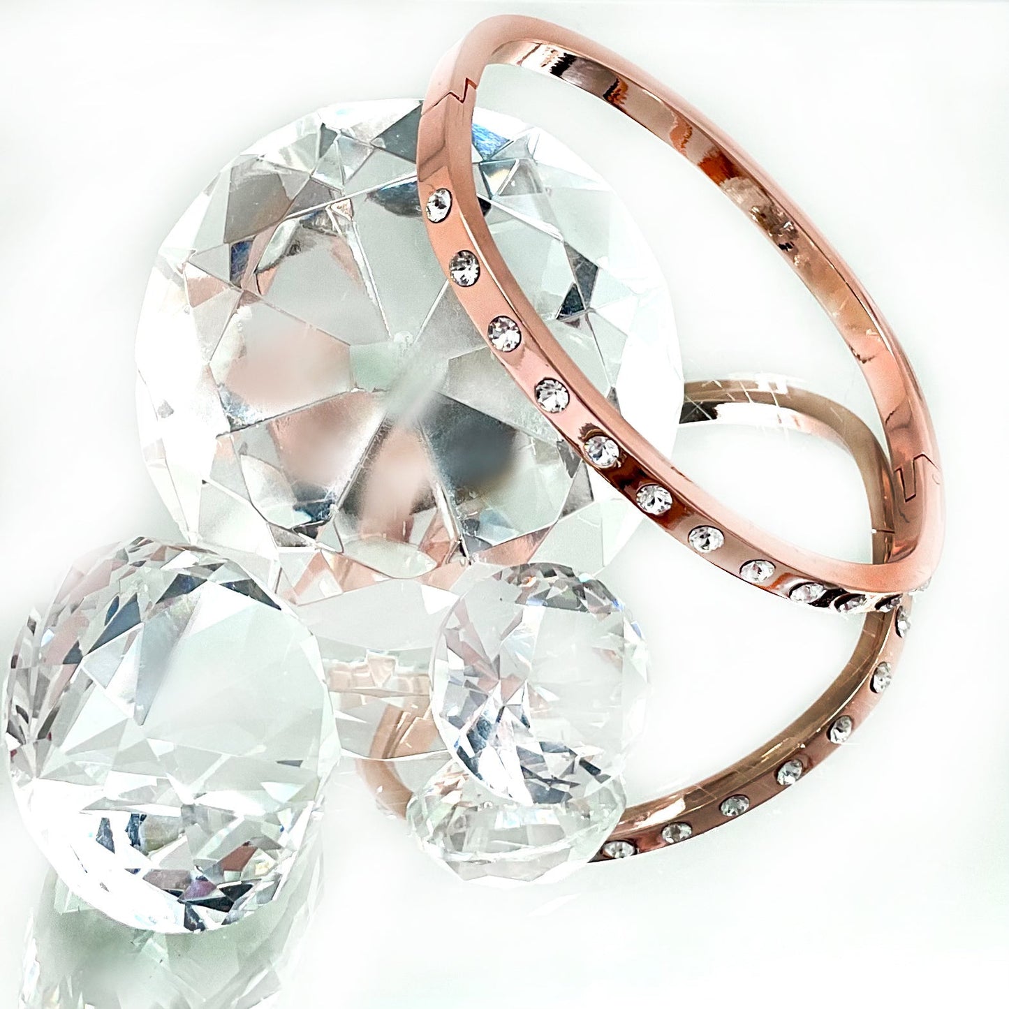 Premium Crystal 4mm Width Bangle