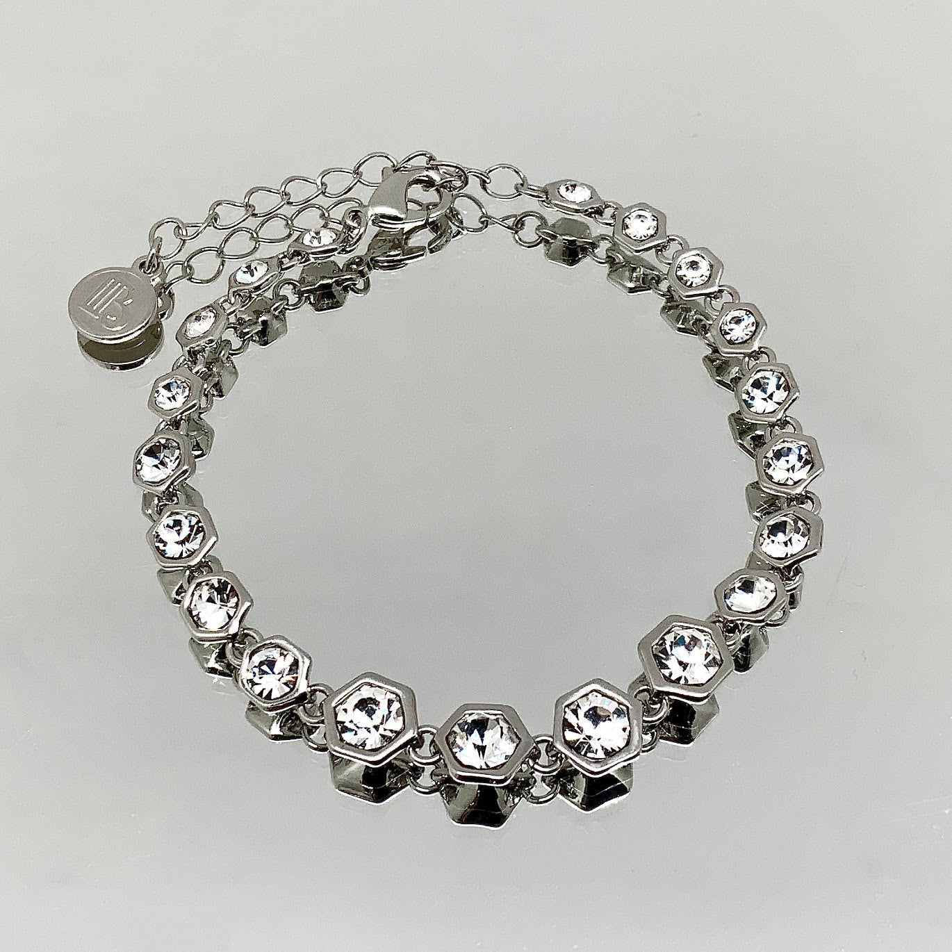 Heptagon Stone Jewelry Set