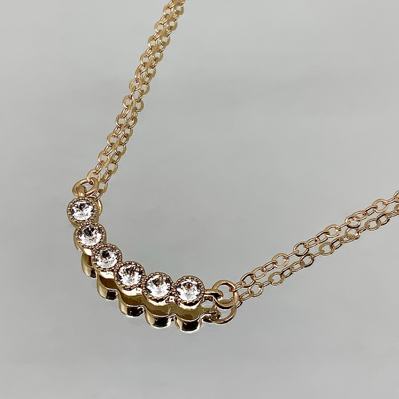 Premium Crystal Cluster Necklace