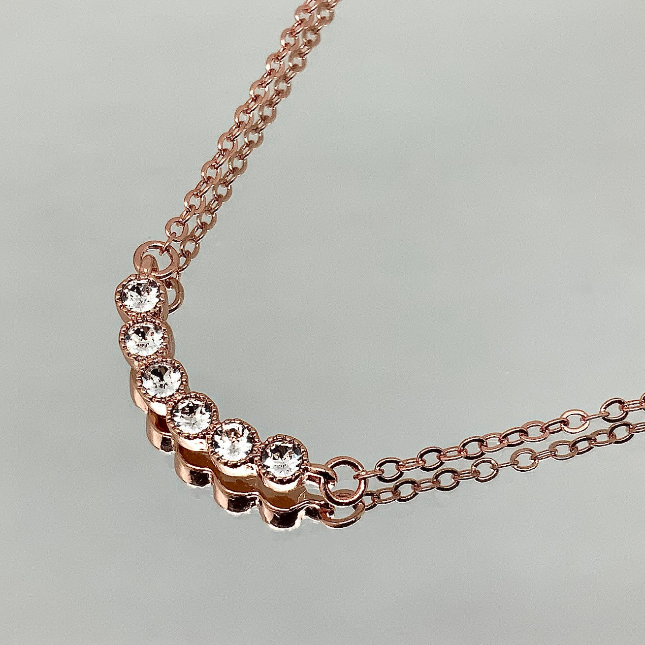 Premium Crystal Cluster Necklace