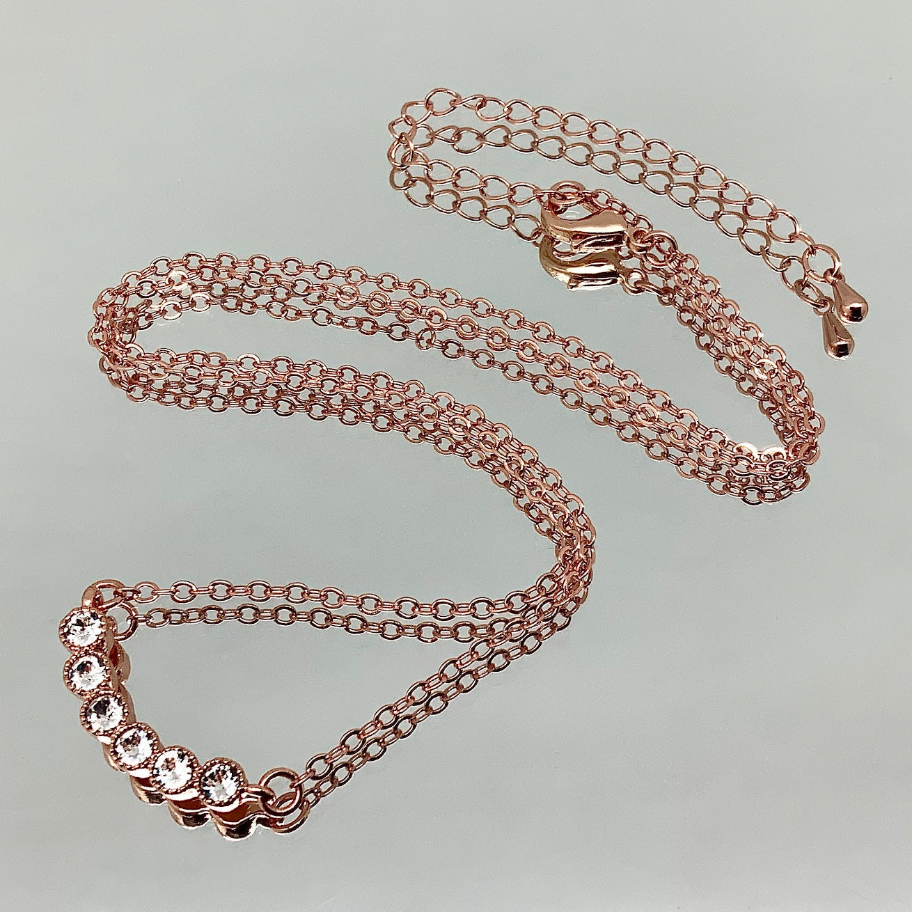 Premium Crystal Cluster Necklace