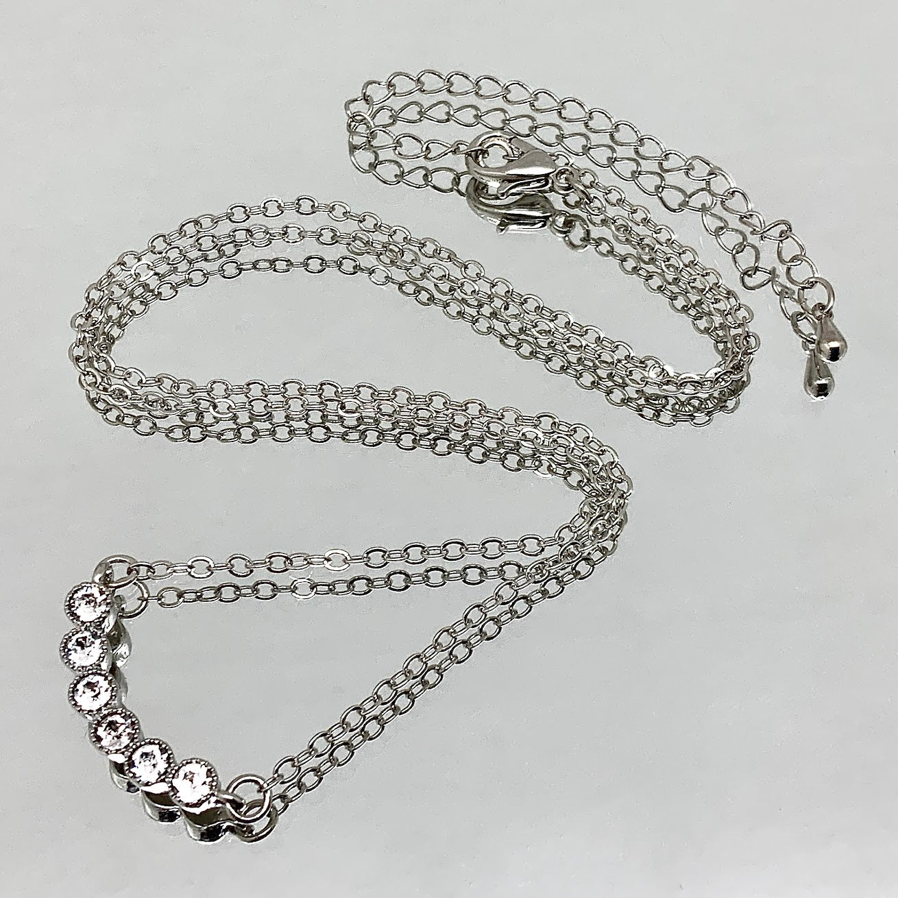 Premium Crystal Cluster Necklace