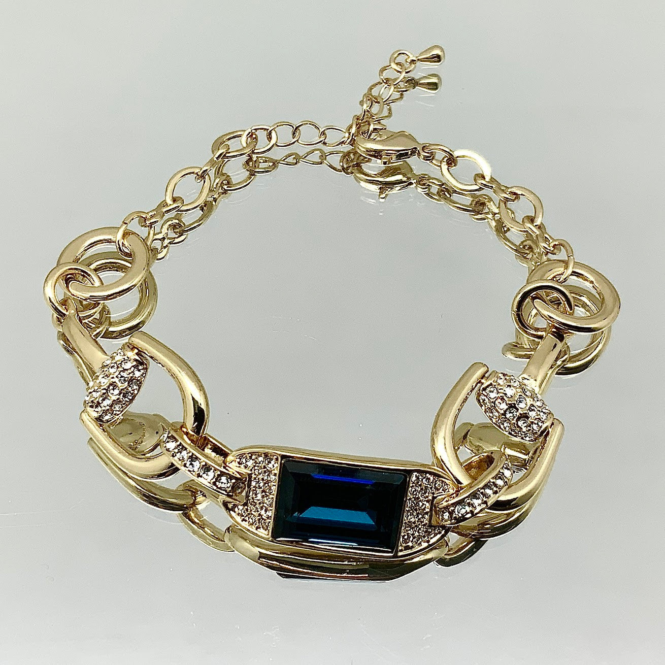 Step Cut Premium Crystal Set