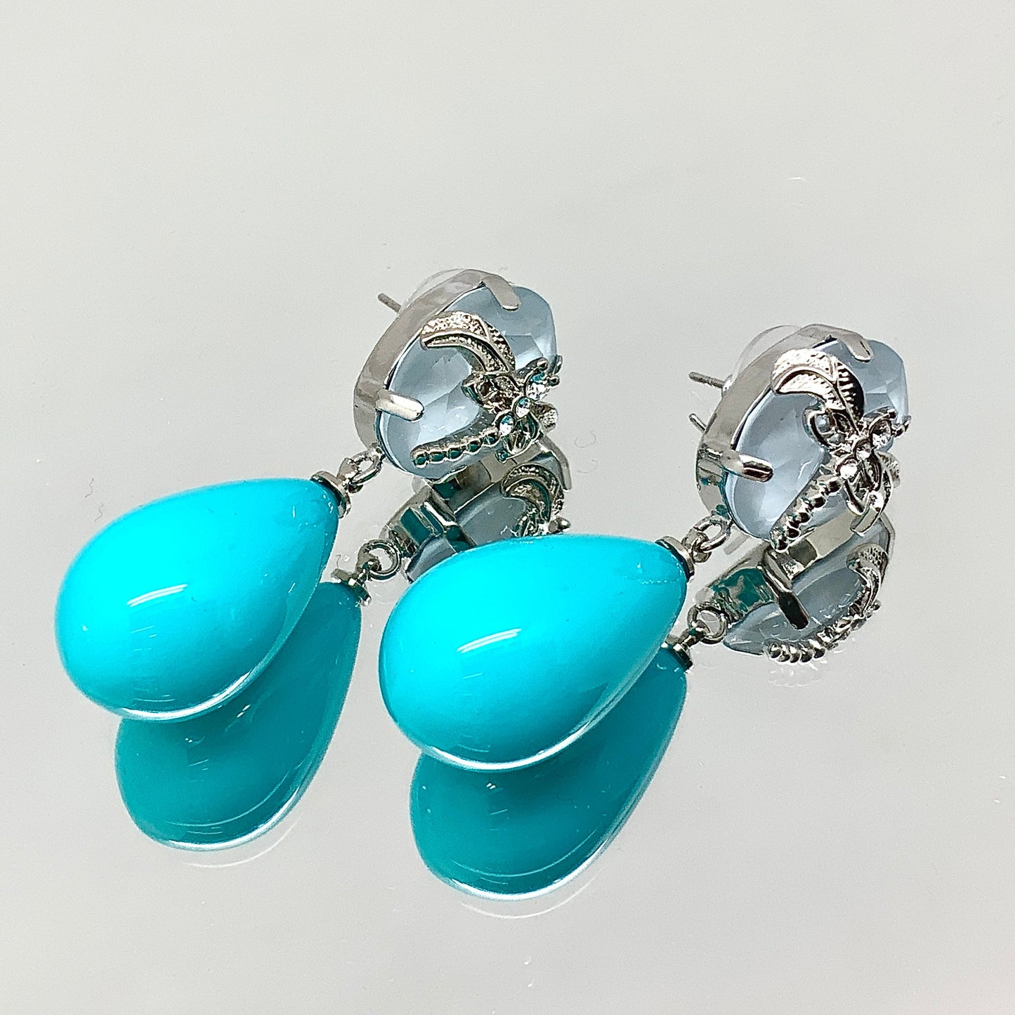 Pearl Crystal Earrings