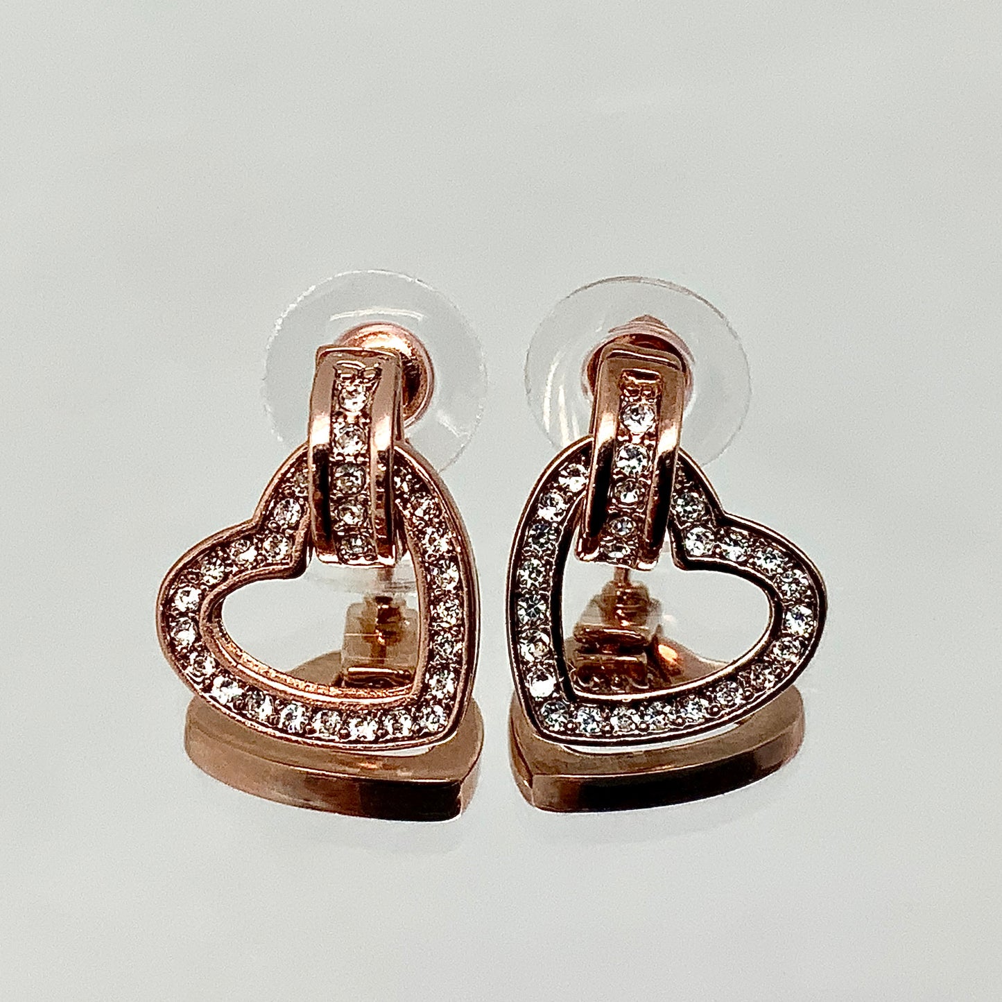 Floating Heart Crystal Set