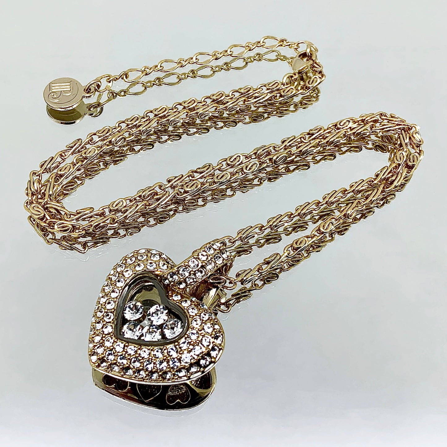 Premium Crystal Floating Heart