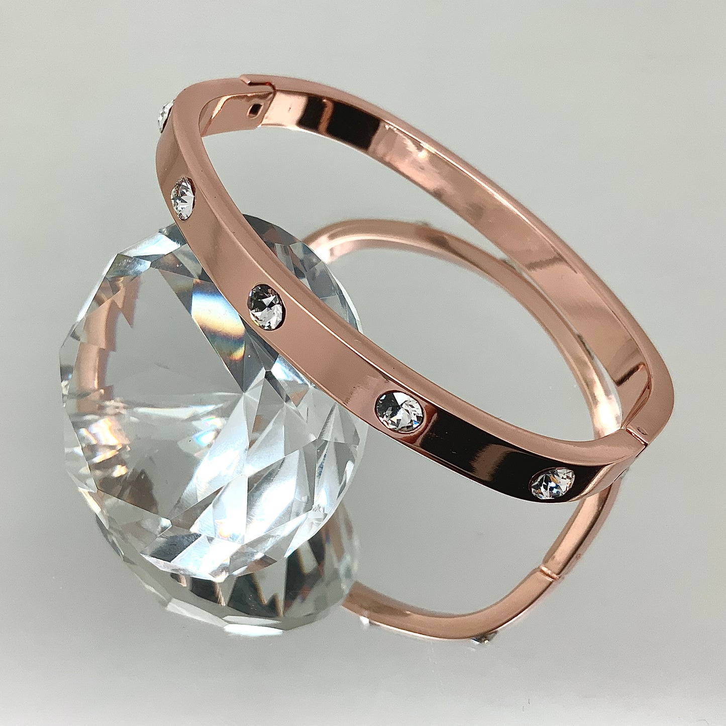 Premium Crystal 7mm Width Bangle