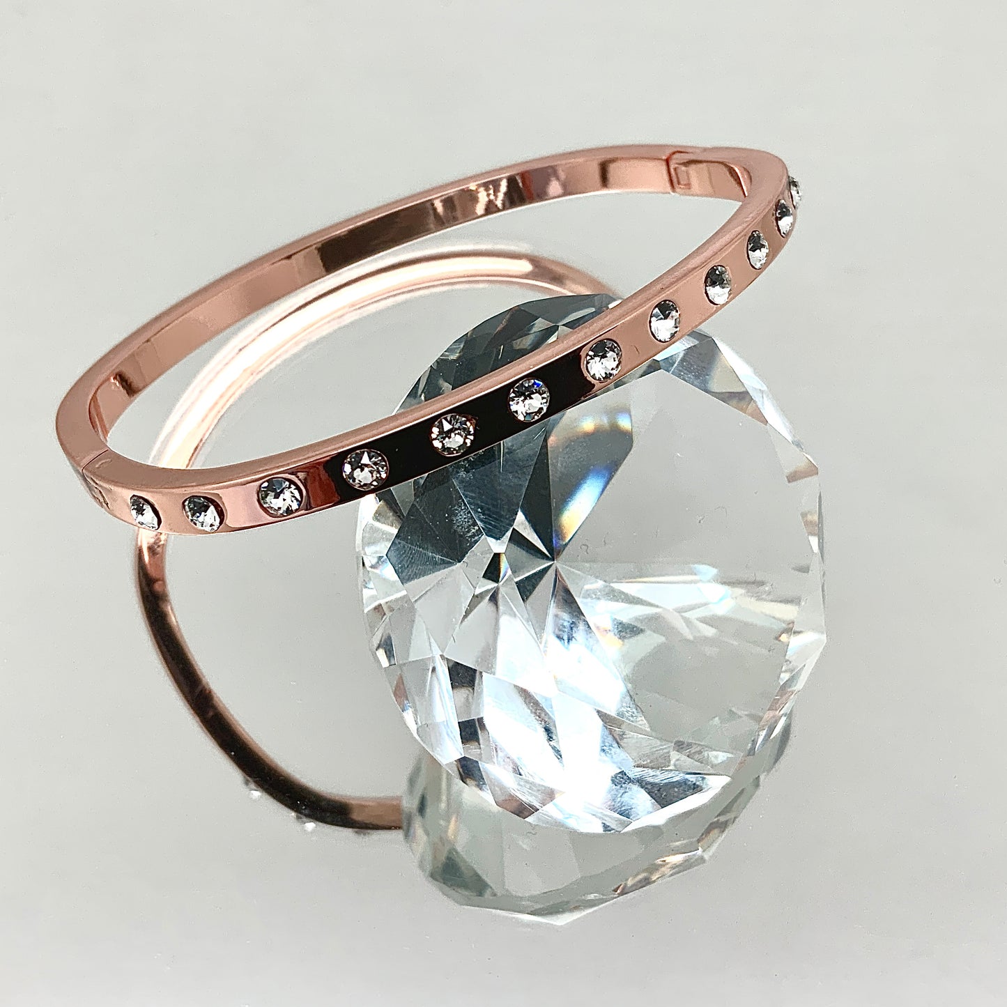 Premium Crystal 4mm Width Bangle