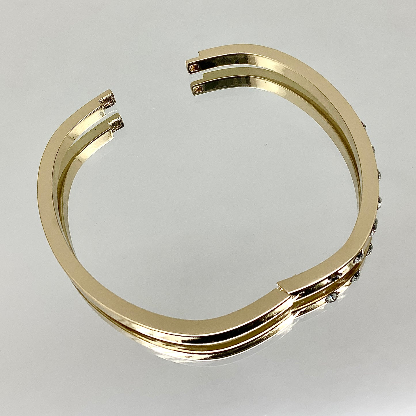 Premium Crystal 4mm Width Bangle