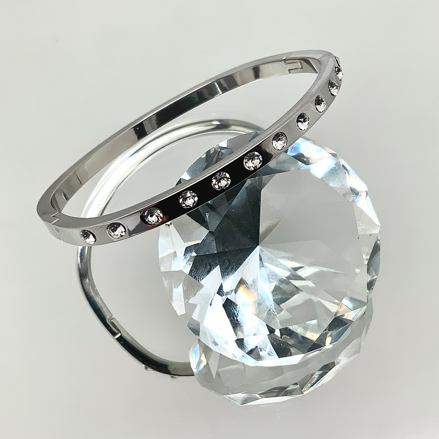 Premium Crystal 4mm Width Bangle