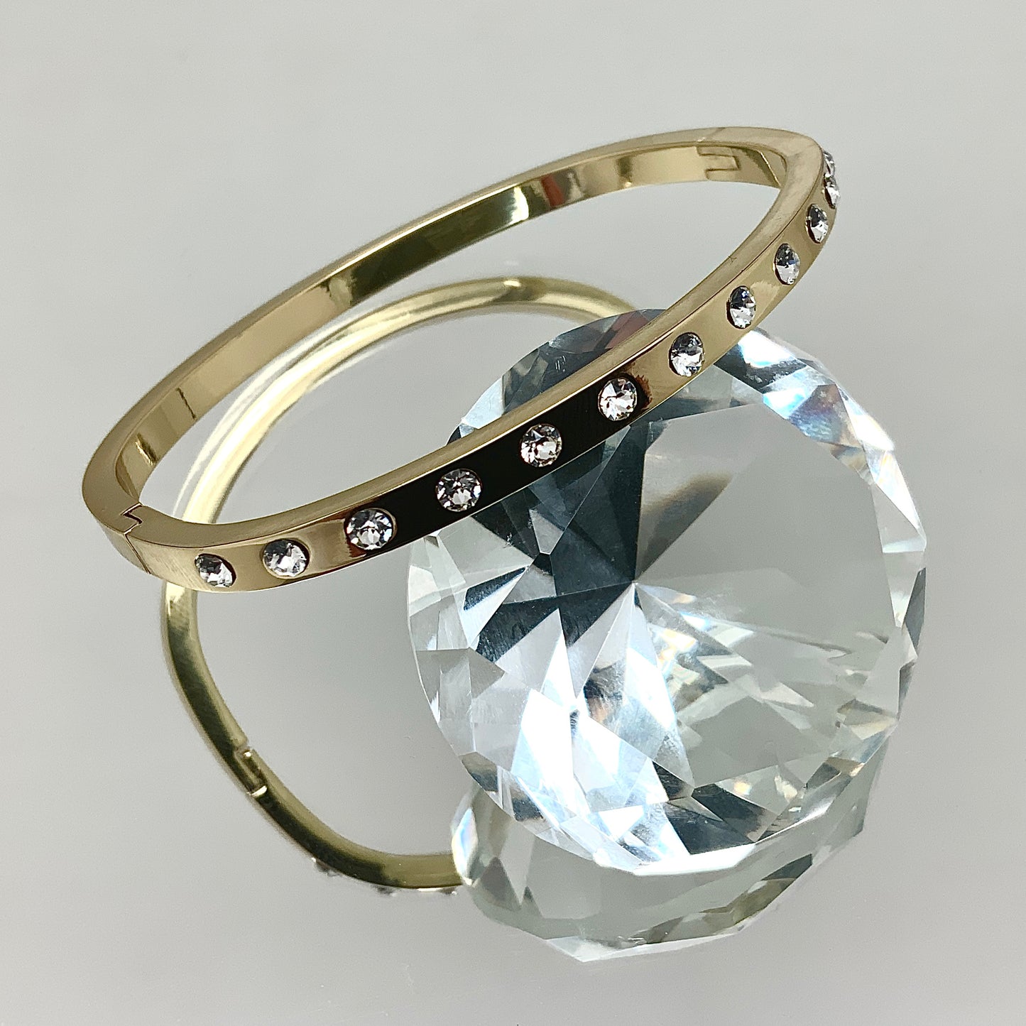 Premium Crystal 4mm Width Bangle