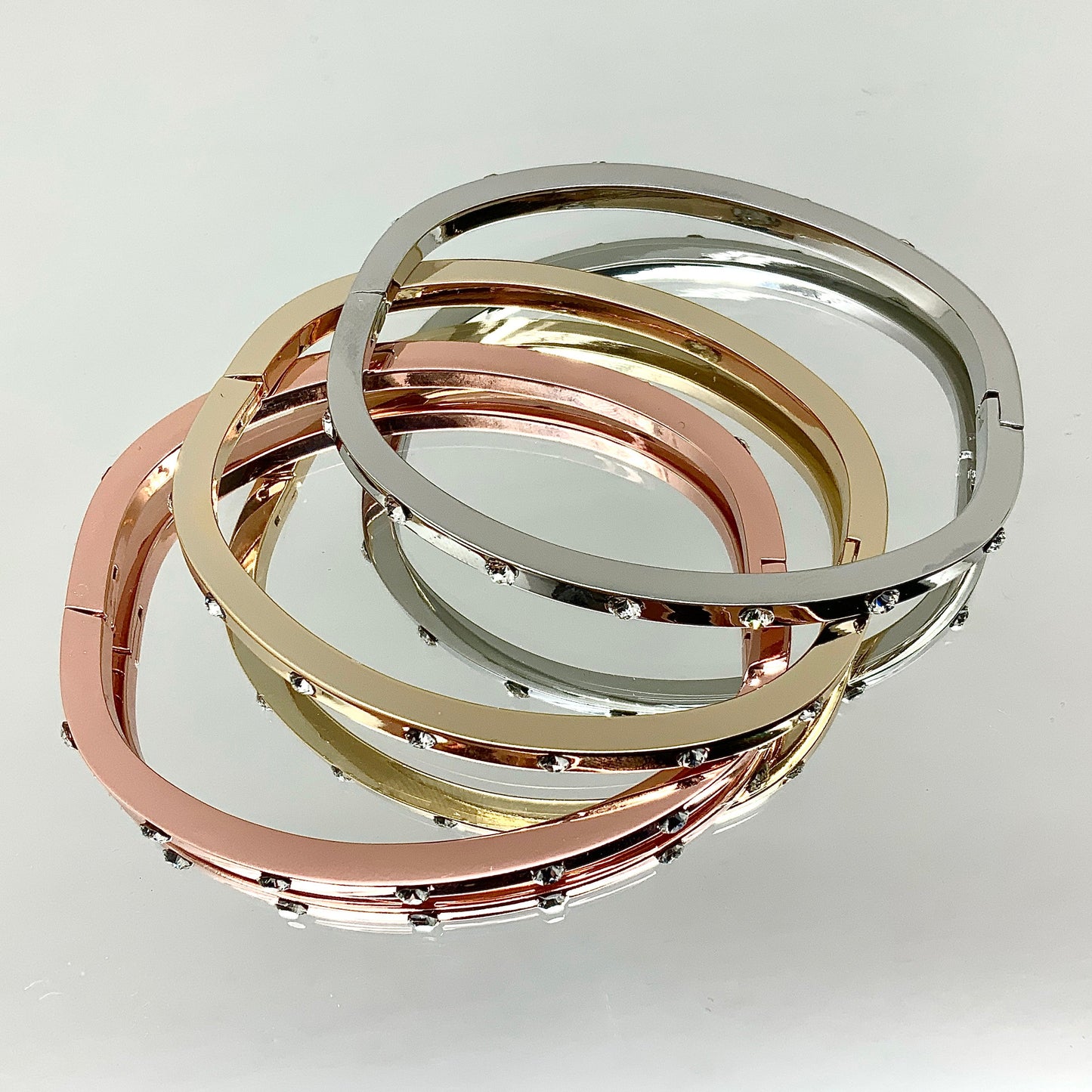 Premium Crystal 4mm Width Bangle 2