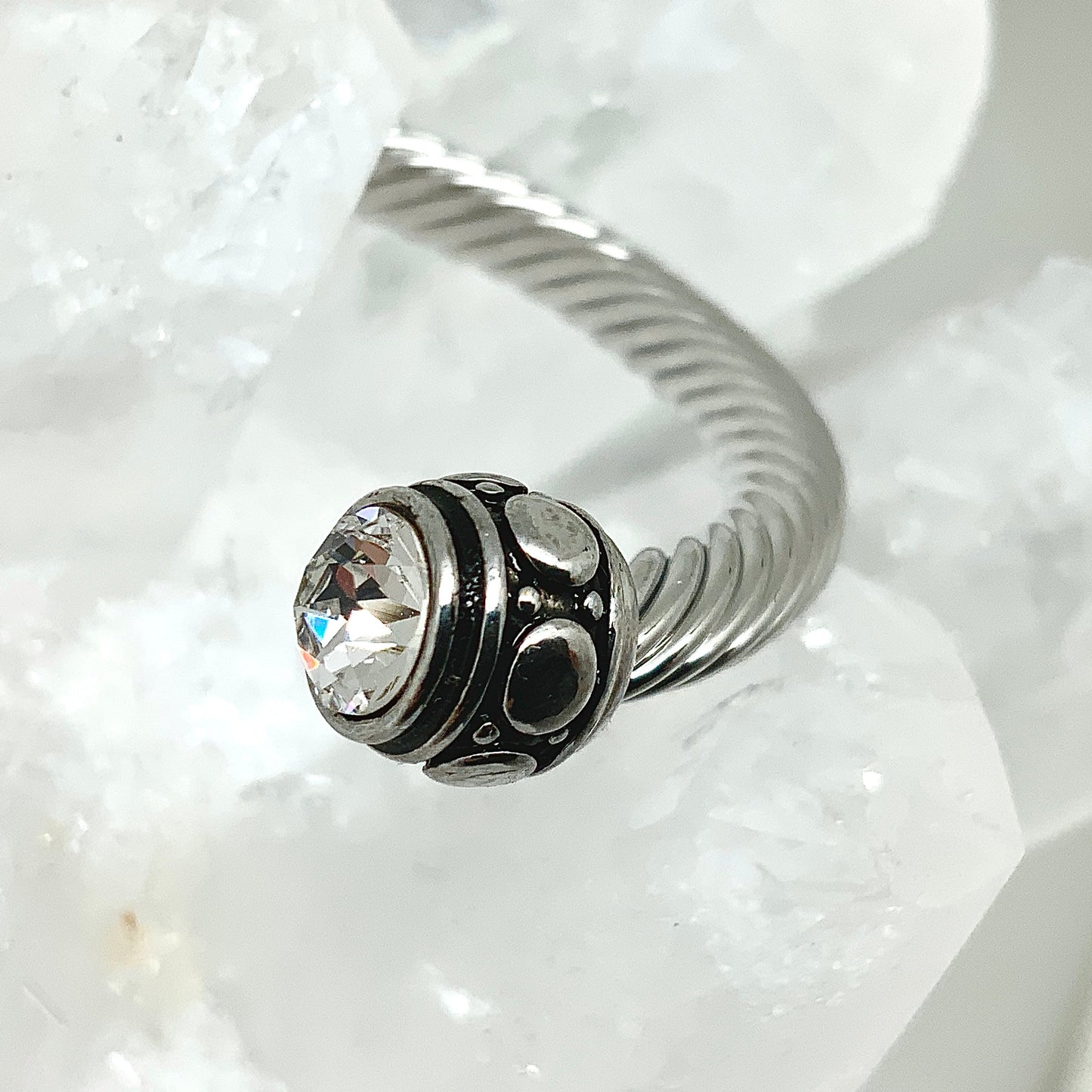 Premium Crystal Cuff Bangle 2