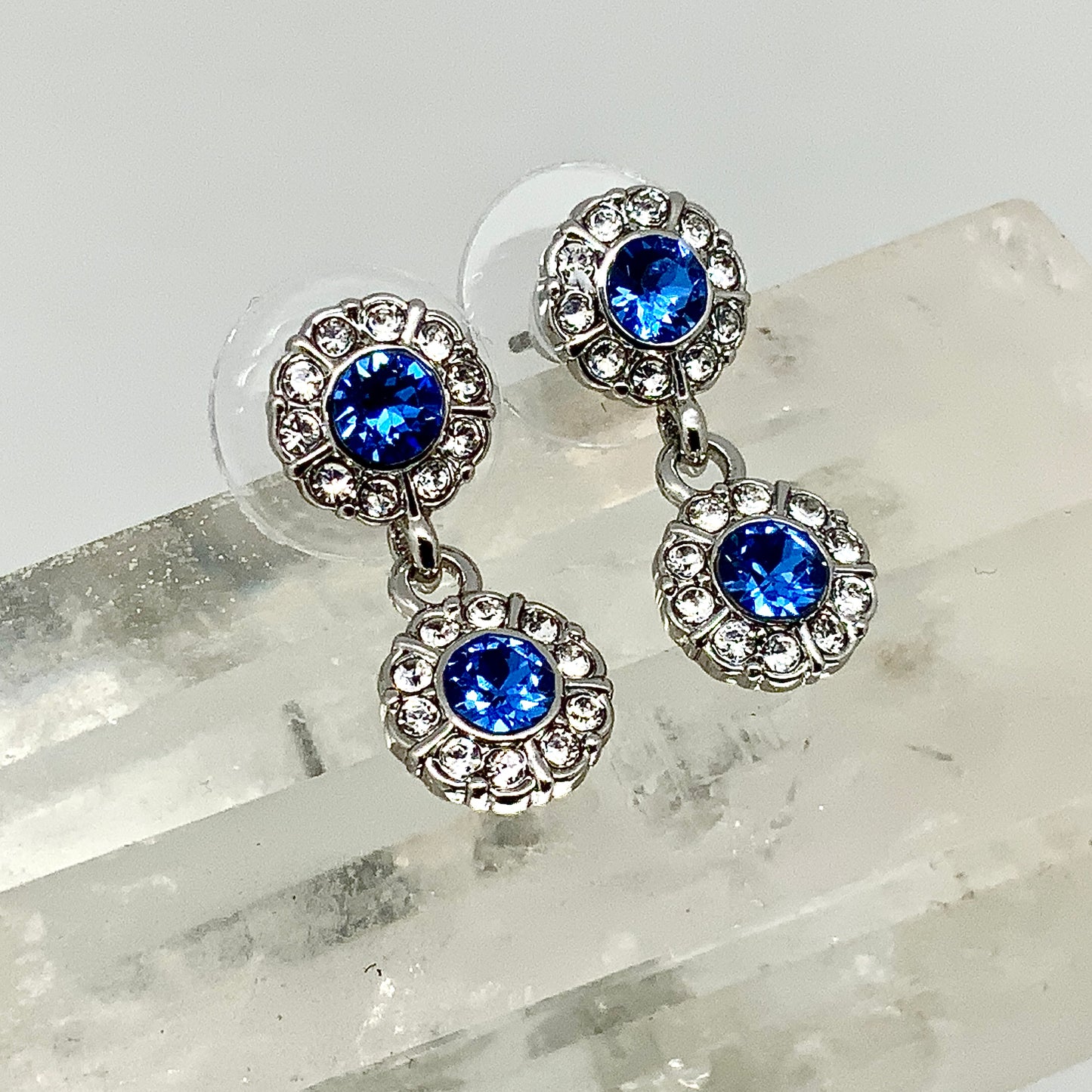 Premium Crystal Round Evening Set