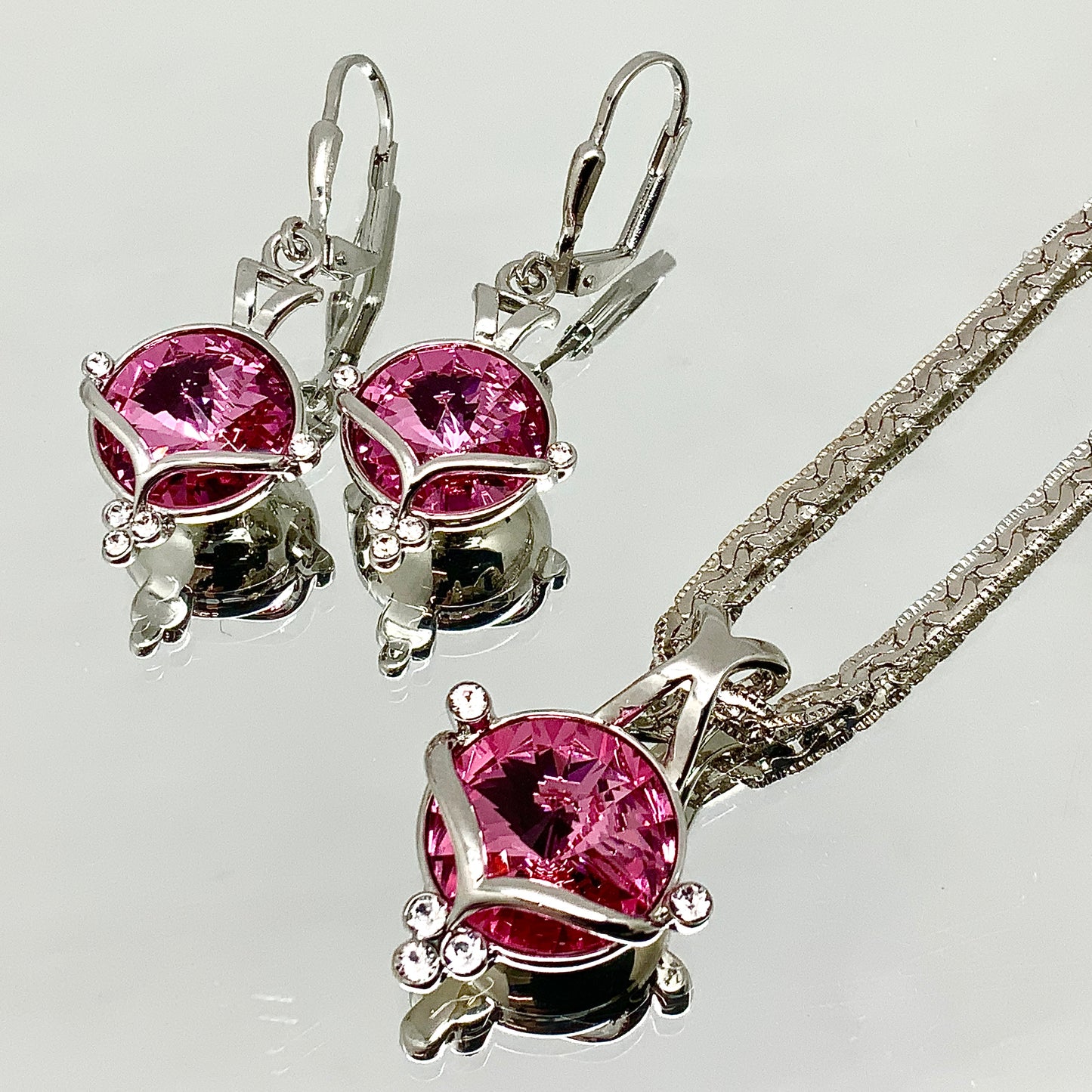 Premium Crystal Rivoli Cut Princess Set