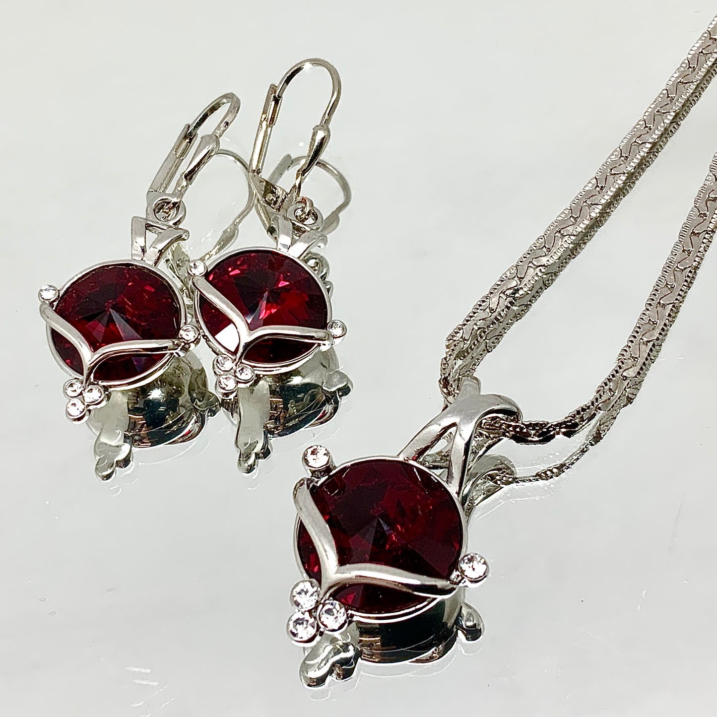 Premium Crystal Rivoli Cut Princess Set