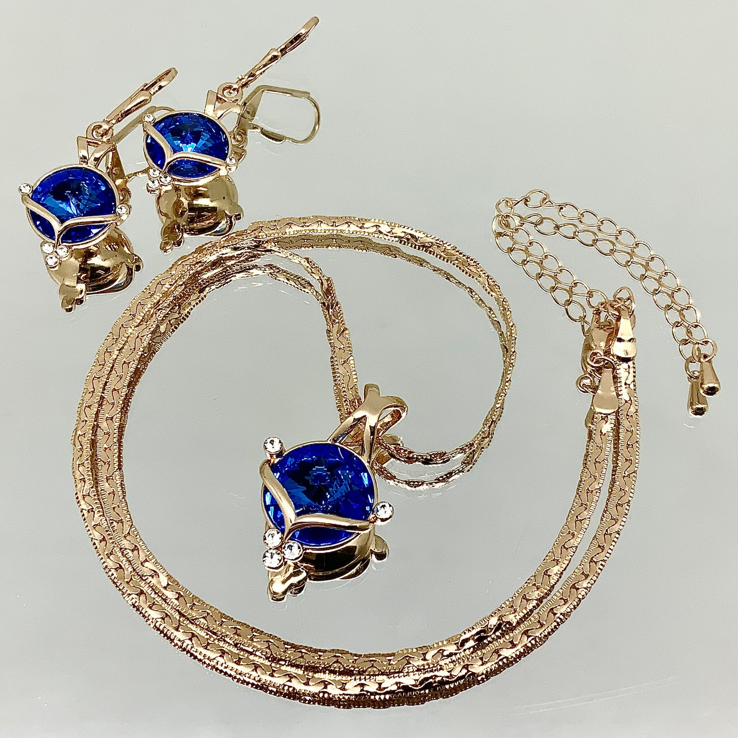 Premium Crystal Rivoli Cut Princess Set