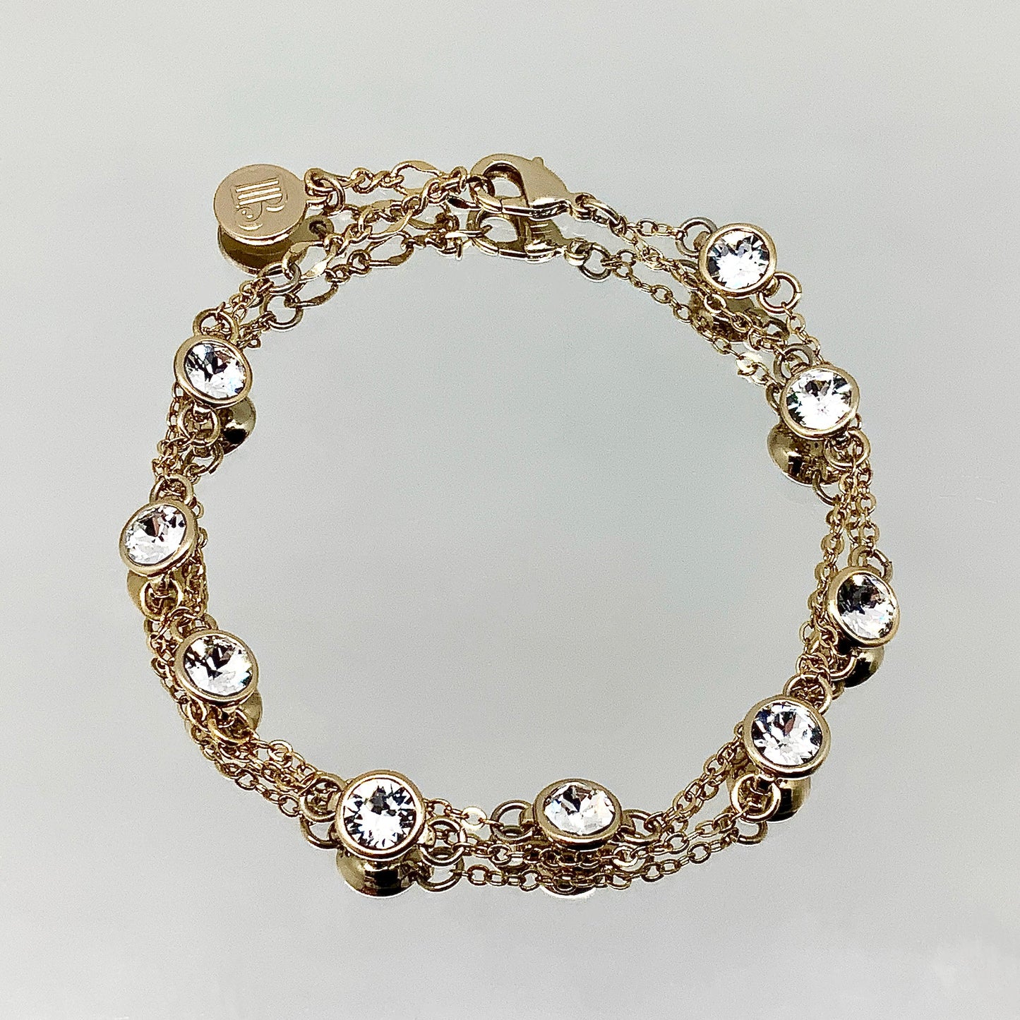 Premium Crystal Long Link Chain Set