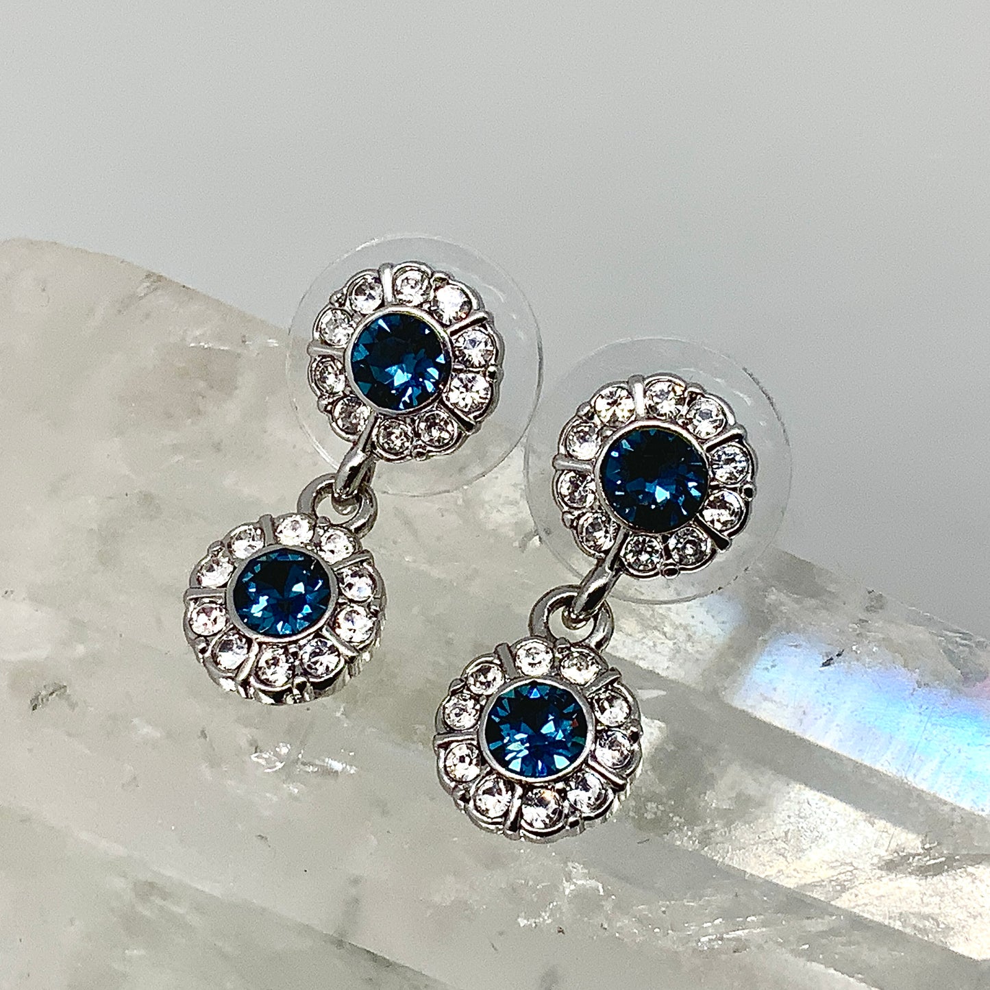Premium Crystal Round Evening Set
