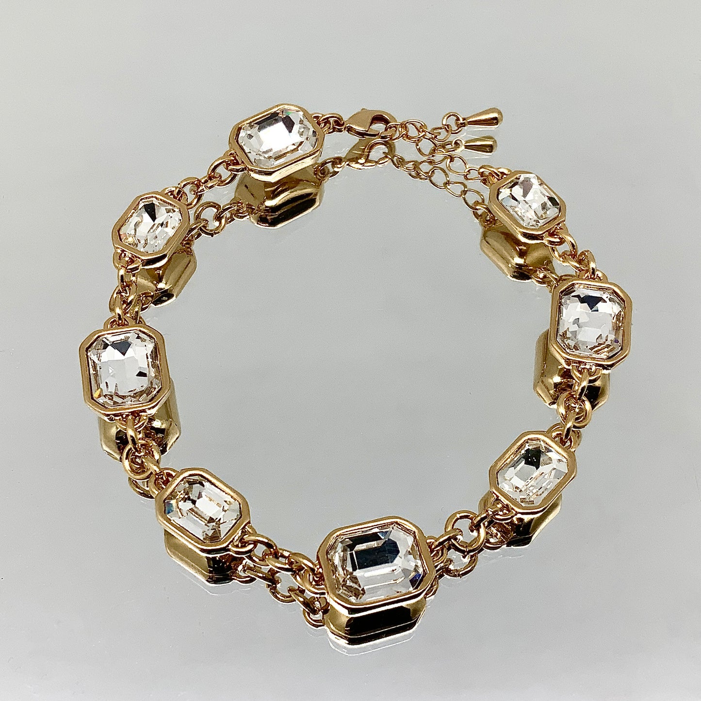 Emerald Cut Premium Crystal Set