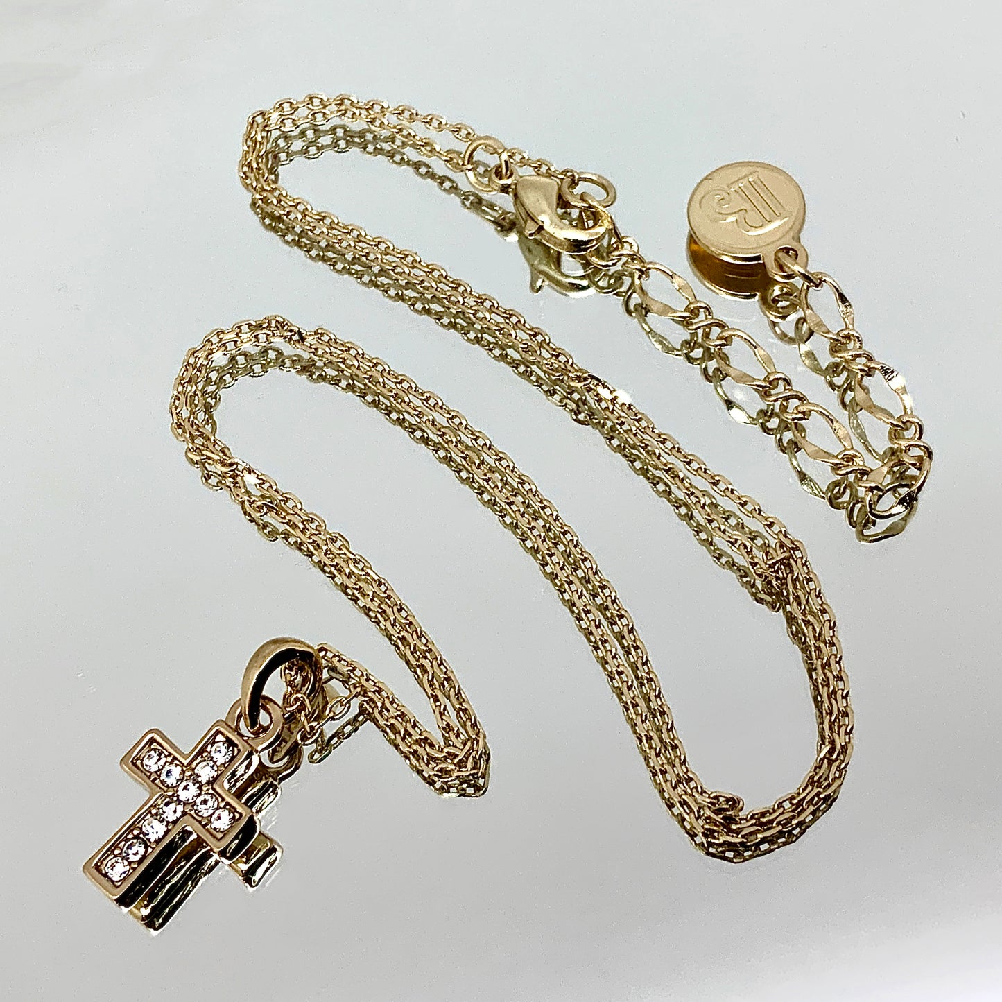 Premium Crystal Small Cross Set