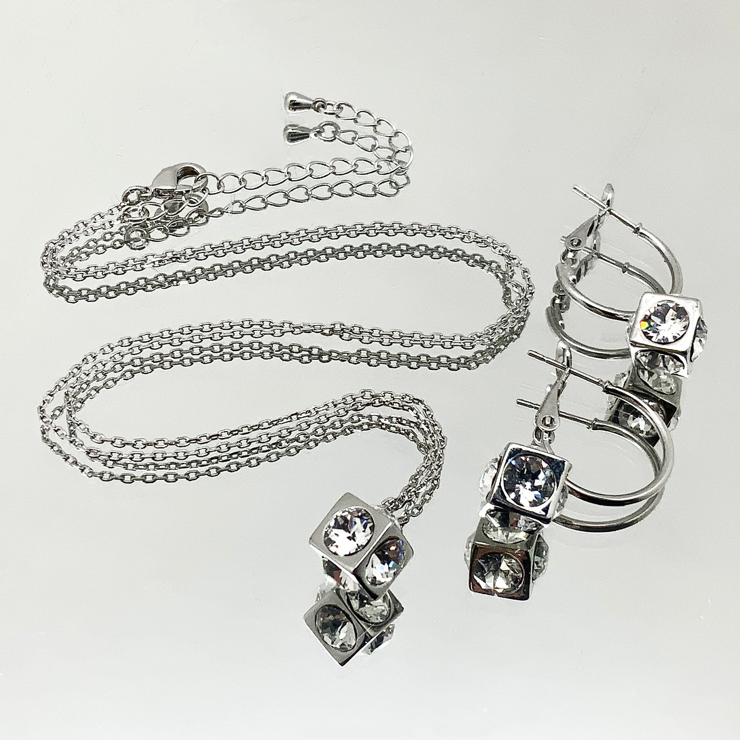 Premium Crystal Dice Set