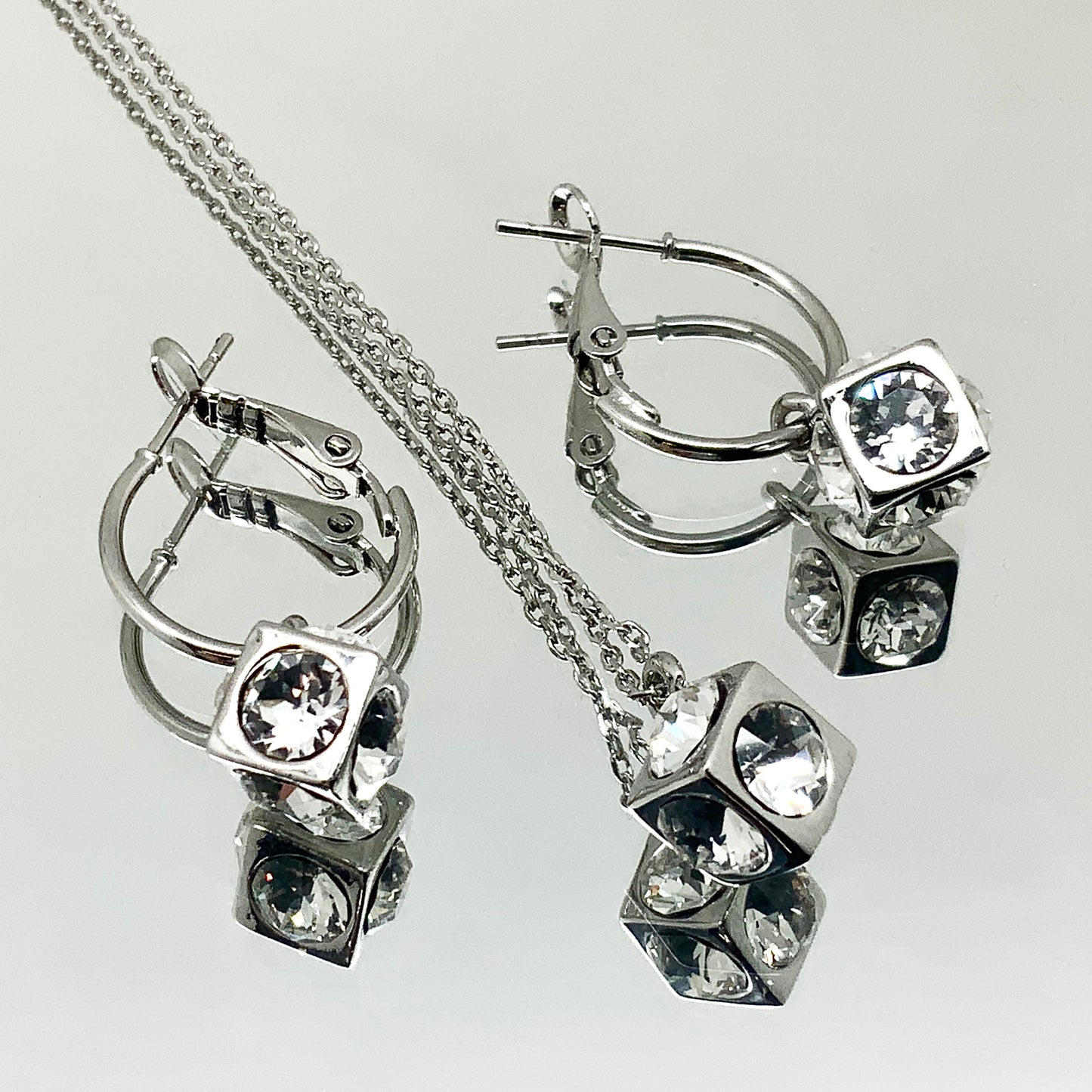 Premium Crystal Dice Set