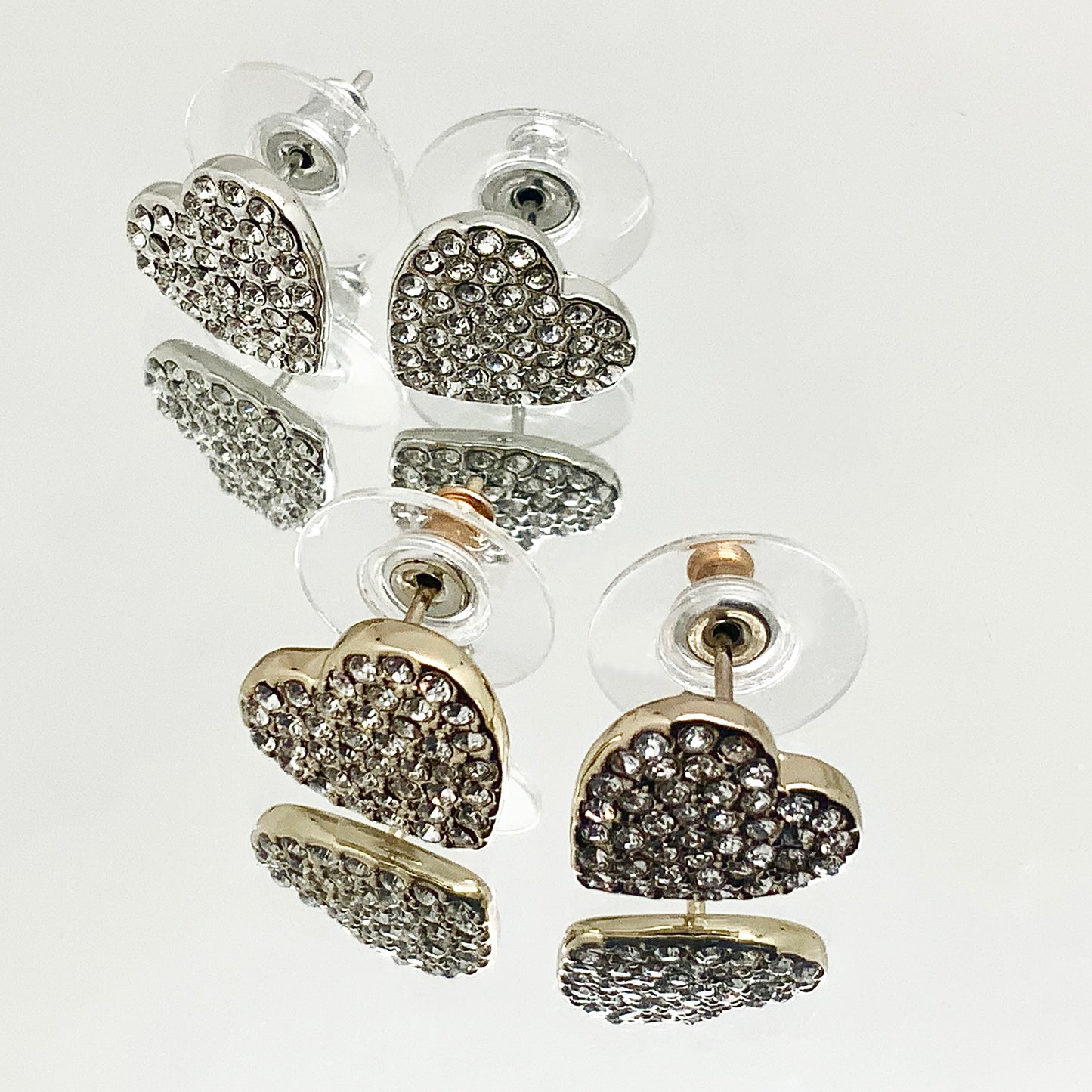 Premium Crystal Heart Set
