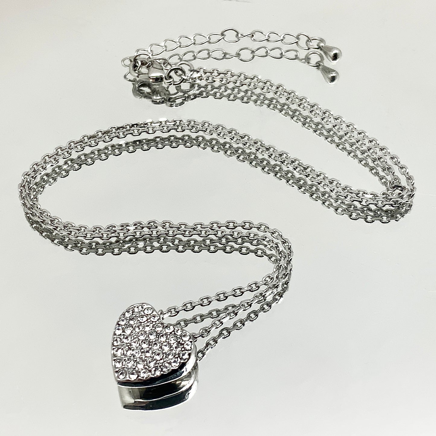 Premium Crystal Heart Set