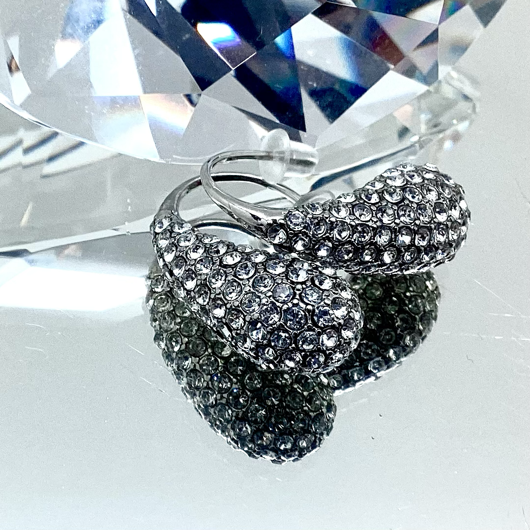 Premium Teardrop Crystal Earrings
