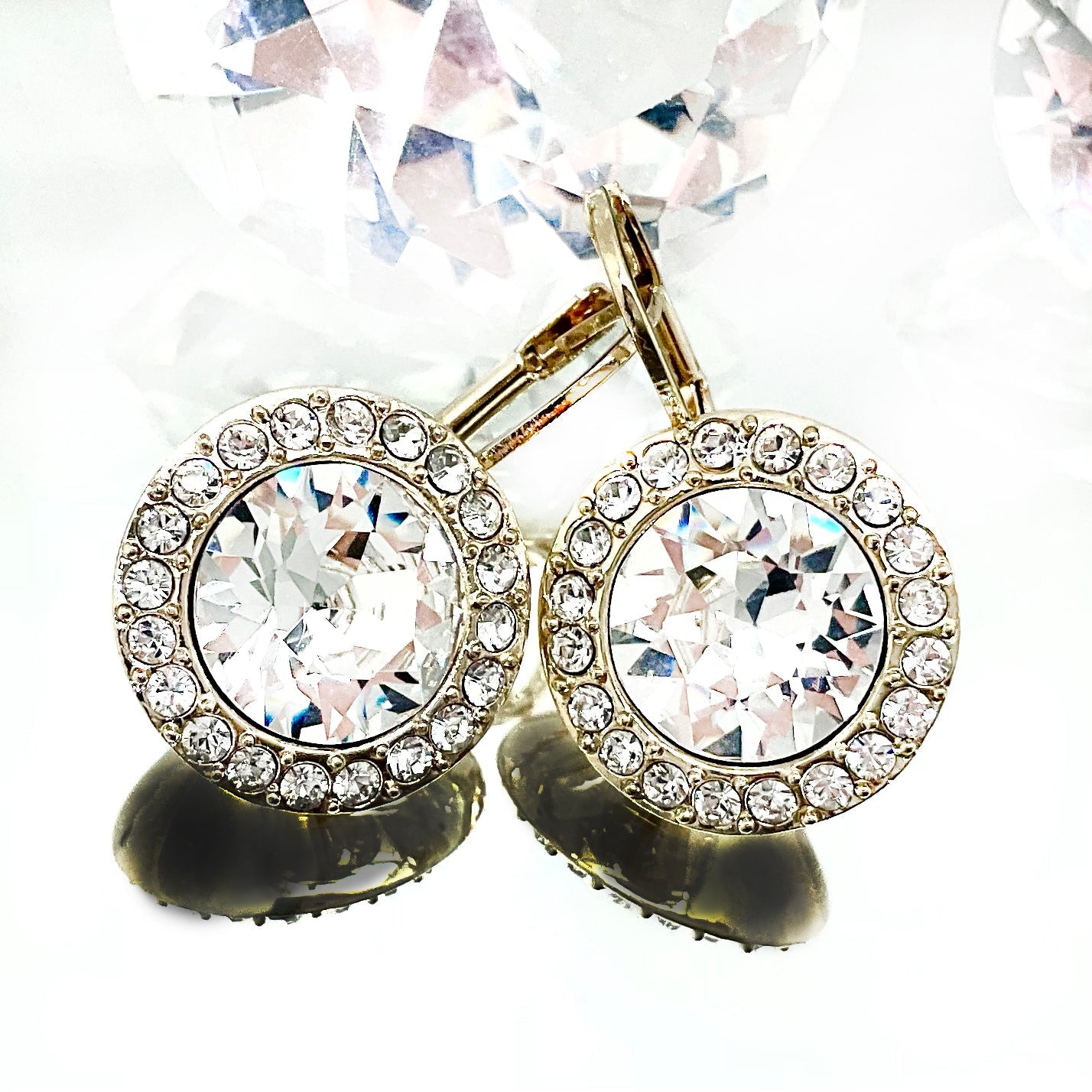 Round Cut Crystal Set