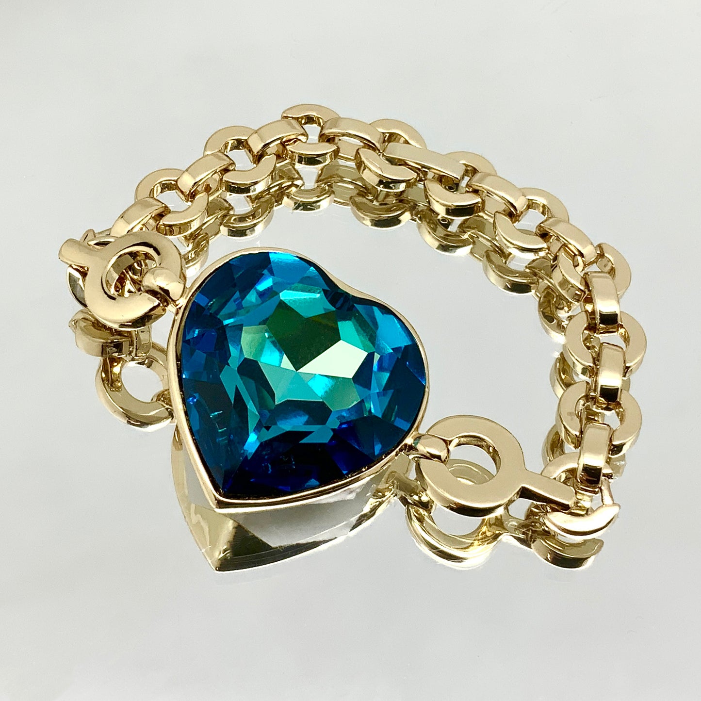 Heart-Shaped Premium Crystal Set